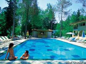 vue de la piscine