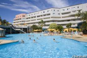 Espagne; Tenerife; Puerto de la Cruz; hotel Turquesa Playa, la piscine