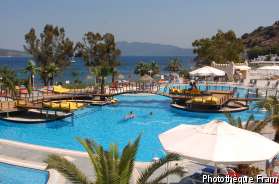 Vue de la piscine