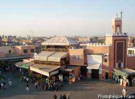 Maroc Marrakech Place Djemaa El Fna
